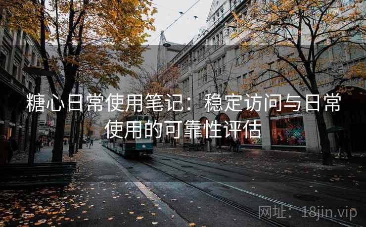 糖心日常使用笔记：稳定访问与日常使用的可靠性评估  第1张