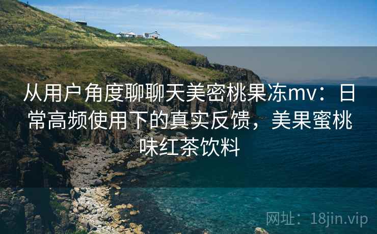 从用户角度聊聊天美密桃果冻mv：日常高频使用下的真实反馈，美果蜜桃味红茶饮料  第1张