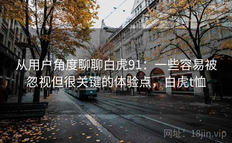 从用户角度聊聊白虎91：一些容易被忽视但很关键的体验点，白虎t恤  第1张